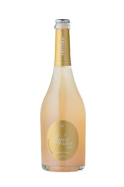 Hermann Espumante Nature Rosé Lírica Crua