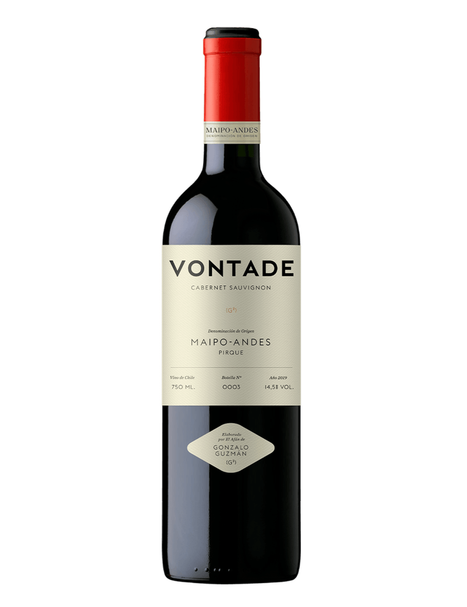 Gonzalo Guzmán Cabernet Sauvignon Vontade