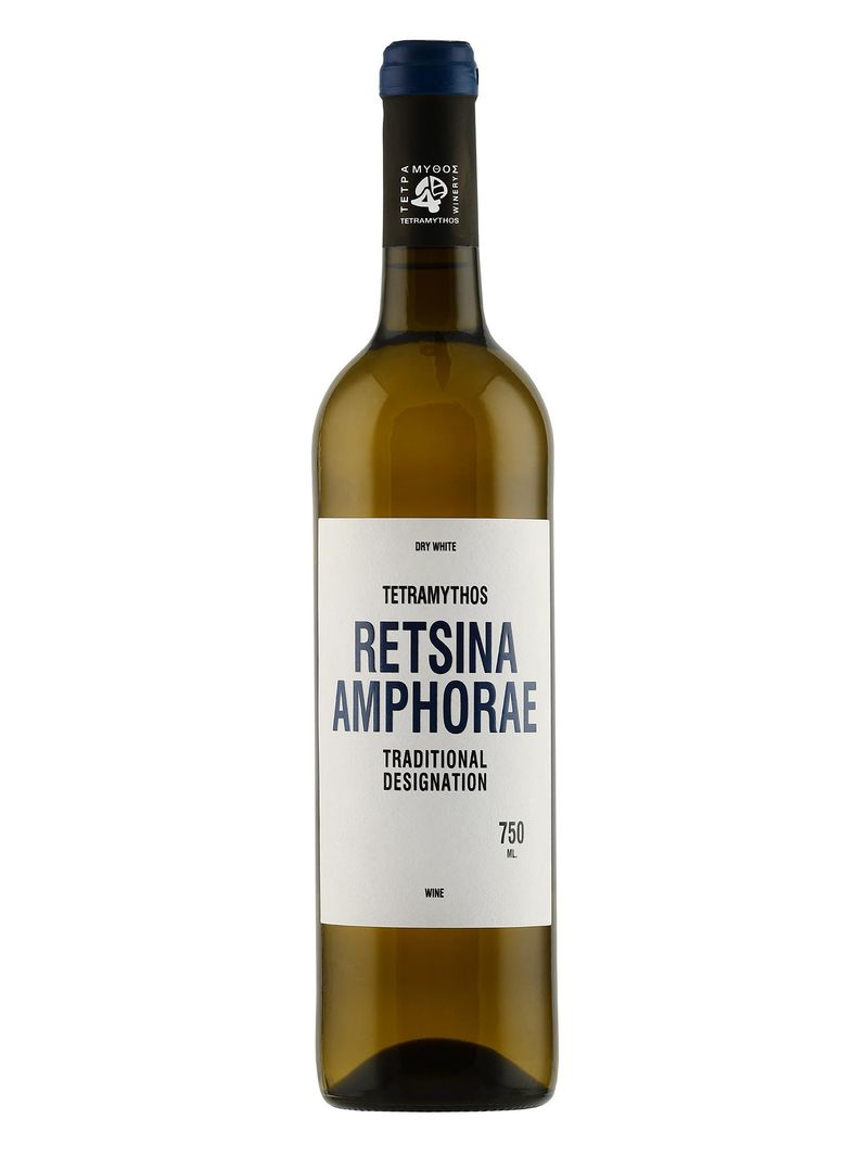 Tetramythos Retsina Decanter